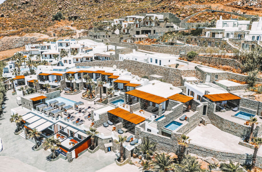 Accommodation aerial photography